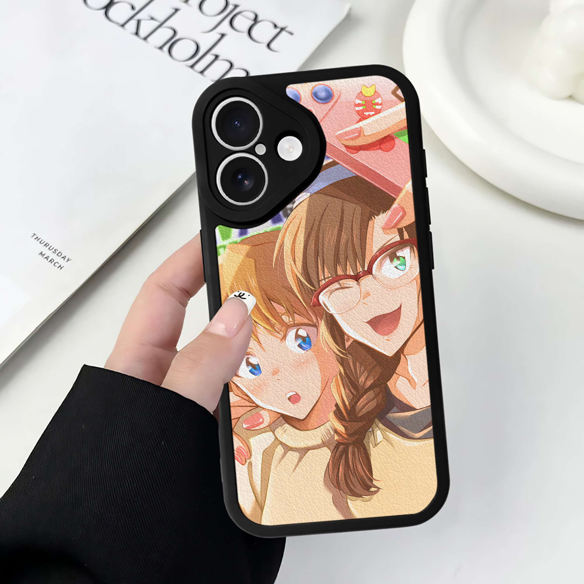 （画像用） EVA 新世紀エヴァンゲリオン 【iPhone 16シリーズ対応】シリコンスマホケース（レザー調） 材質：シリコン